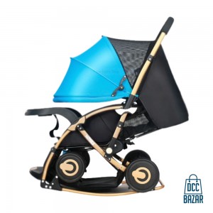 Baby Rocking Stroller (Purple)