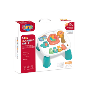 Baby Activity Table with Music and Lights: Interactive Learning Center