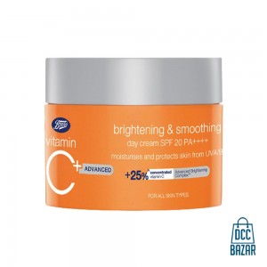 Boots Vitamin C+ Brightening And Anti-Ageing Day Cream - 50ml
