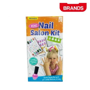 BRANDS 31 Nail Salon Kit Mini: Fun & Easy Nail Art for Girls Ages 8+