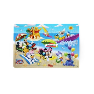 Cartoon Wooden Puzzle: Educational Toy for Kids
