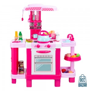 Children’s kitchen with cold steam and water 52 items