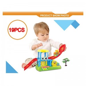 Hot baby electric dumbbell baby bell kids toys
