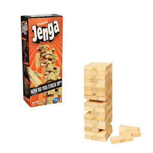 Classic Jenga Game - Wooden Block Stacking Tower Game