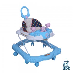 Dolphin Baby Walker - Blue