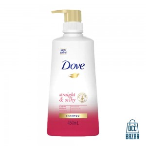Dove Straight And Silky Conditioner- 450ml