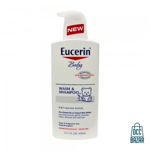 Eucerin Baby Wash And Shampoo- 400ml