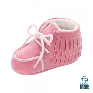 Farlin Baby Pink Anti Slip Soft Shoes