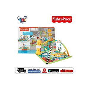 Fisher-Price HJW08 3-in-1 Rainforest Play Gym: Grow-With-Me Fun for Babies
