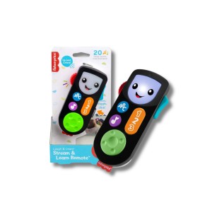 Fisher-Price Laugh & Learn Stream & Learn Remote: Take Charge of Learning Fun (HFT69)