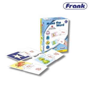Frank Make The Word Puzzle 10128: Educational Jigsaw for Ages 4+ (Develops Focus & Motor Skills)