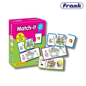 Frank Match-It Puzzle: Fun & Learning Through Activity Association (Ages 3+)