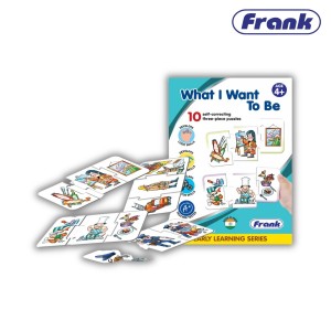 Frank Educational What I Want to Be 30-Piece Self-Correcting Puzzle (Model 10341) for Ages 4+