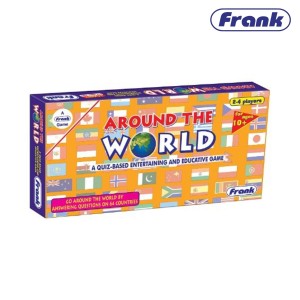 Frank 22136 Around the World: Take a Whirlwind Quiz Tour & Become a Geography Master!