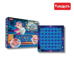 Funskool Battle of Signs: Conquer the Board with Strategic Plus & Minus Play!