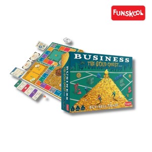 Funskool Business The Gold Quest: Become a Junior Tycoon in this Trading Board Game