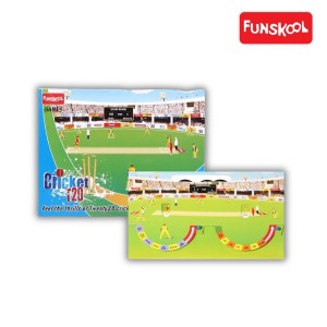 Funskool Cricket T20: Bring the Excitement of T20 Cricket Home (Board Game for Cricket Fans!)
