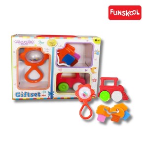 Funskool Giggles Mini Gift Set: Sensory Exploration & Fun for Your Little One (0 Months+)