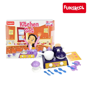 Funskool Giggles Pretend & Play Kitchen Set: Fuel Little Chef Dreams! (Ages 3 Years+)