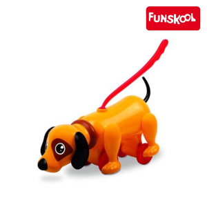 Funskool Giggles Sniffy The Dog: Interactive Pull & Push Toy for Toddlers (Ages 12 Months+)