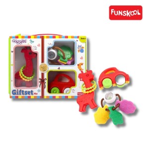 Funskool Discover & Play Mini Gift Set: Stimulating Fun for Your Growing Baby (0 Months+)