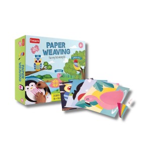 Funskool Paper Weaving Kit for Kids: Learn to Weave & Create Colorful Birds