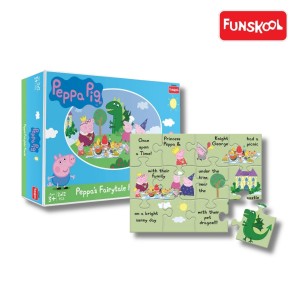 Funskool Peppa Pig Fairy Tale 2-in-1 Puzzle: Double the Fun, Double the Learning!