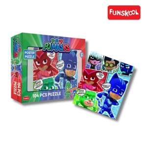 Funskool PJ Masks 104-Piece Floor Puzzle: Supersize Your PJ Masks Adventure!