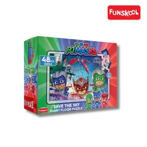 Funskool PJ Masks Save the Sky 48-Piece Giant Floor Puzzle for Kids Ages 4 and Up