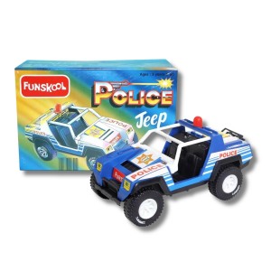 Funskool Police Jeep: Patrol the Fun with This Push-Powered Adventure (Ages 3+)