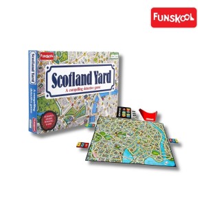 Funskool Scotland Yard: Classic Detective Board Game - Catch the Cunning Mr. X!