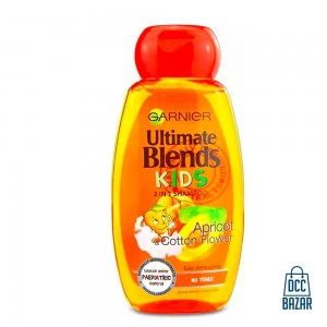 Garnier Ultimate Blends Kids 2 In 1 Apricot & Cotton Flower Kids Shampoo- 250ml