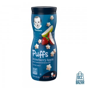 Gerber Graduates Puffs Strawberry Apple 42g