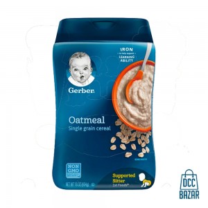 Gerber Oatmeal Single Grain Baby Cereal 454g