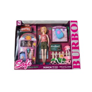 Glamorous Fashion Diva Doll Set: Pretend Play Runway Fun
