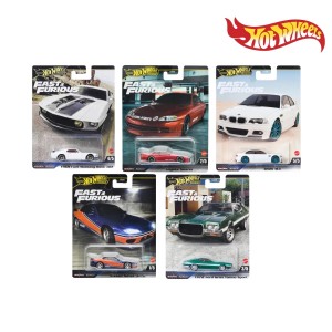 Hot Wheels Premium Fast & Furious Assortment (HNW46): Supercharge Your Collection with Movie-Authentic Detail (1:64 Scale - Various Models)