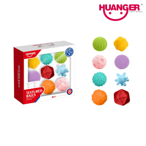 Huanger HE0235: Textured Sensory Ball Set for Baby's Development & Play (0-24 Months)