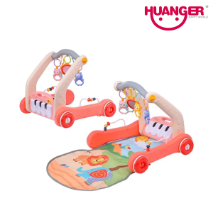  Huanger HE0638: 2-in-1 Musical Walker & Play Gym - Fun & Development for Babies (0 Months+)