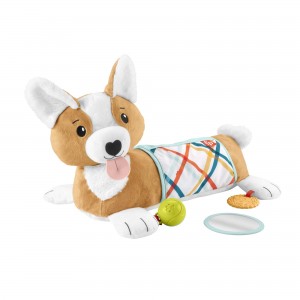 Fisher-Price HJW10 3-in-1 Puppy Tummy Wedge: Playful Support for Growing Babies