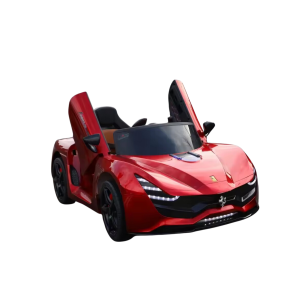 Kids Electric Ferrari Ride-On Car with Battery - Red