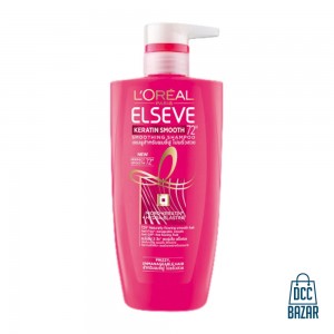 L'Oréal Paris Elseve Keratin Smooth Smoothing Shampoo- 450ml