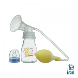 Linco Silicone Breast Reliver Pump With Bottle