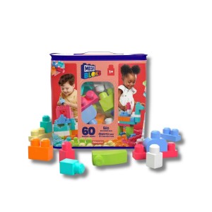 Mega Bloks DCH54 First Builders Big Building Bag Pink: Build Creativity in Bulk