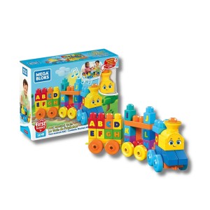 Mega Bloks FWK22: ABC Musical Train for Learning & Building Fun