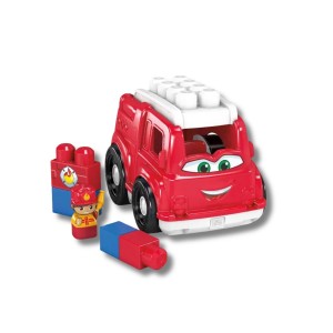 Mega Bloks GCX09: Build & Rescue! Toddler Fire Truck with Block Buddies