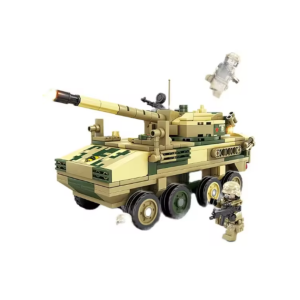 Military Tank Building Blocks Set for Kids - DIY Assembled Toy, Ages 6+