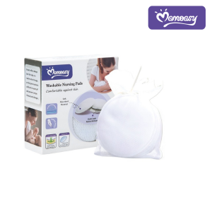 Momeasy Reusable Breast Pads (6pcs) - Soft and Absorbent