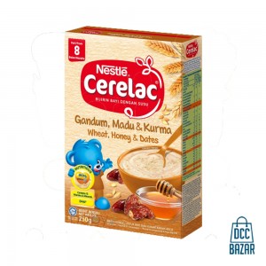Nestle Cerelac Gandum Madu & Kurma Wheat Honey & Dates 250g
