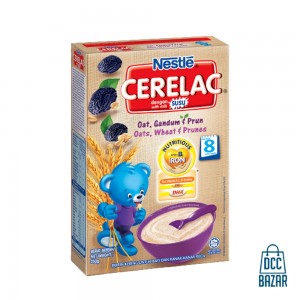 Nestle Cerelac Oats, Wheat & Prunes Infant Cereal Pack 250g