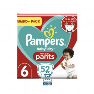 Pampers Baby-Dry Pants Size-6 (52 Nappies) Weight: 15+Kg